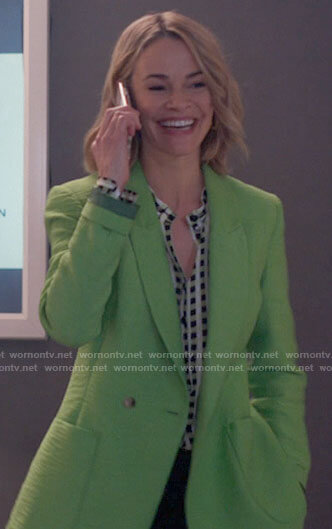 Alice's green blazer on The L Word Generation Q