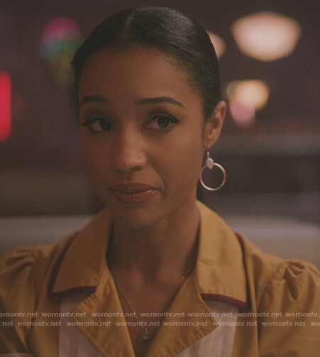 Tabitha's hoop earrings on Riverdale