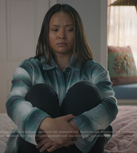 Jennifer's green plaid shirt on Stargirl