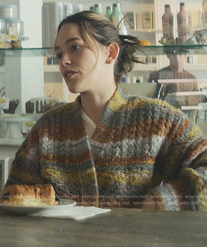 Love's stripe knit cardigan on You