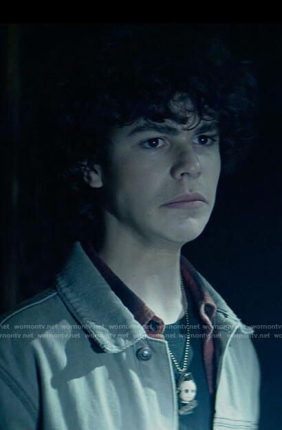 Jake's necklace on Chucky