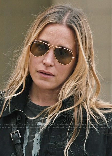 Summer's sunglasses on Yellowstone