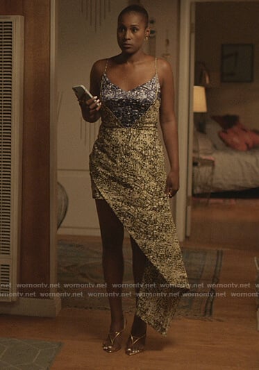 Issa's Antique Baroque Asymmetric Dress by Lisa Folawiyo on Insecure