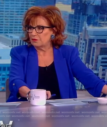 Joy's blue blazer on The View