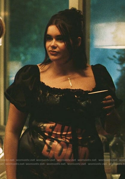 Kat's fairy liquid dress on Euphoria