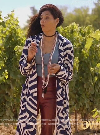 Grace's duster jacket on The Kings of Napa