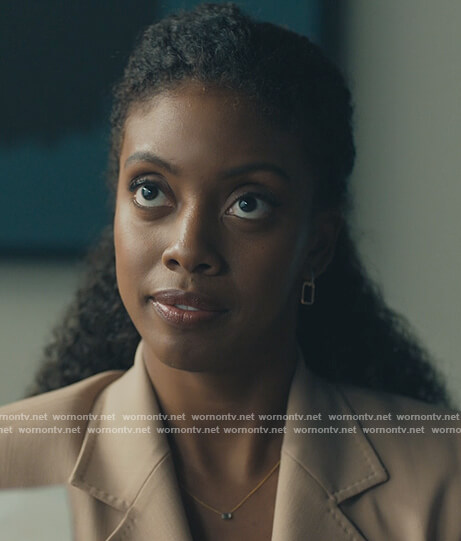 Kate's diamond necklace on Billions