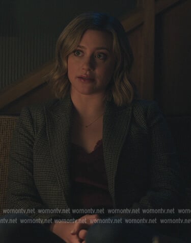 Betty's check blazer on Riverdale