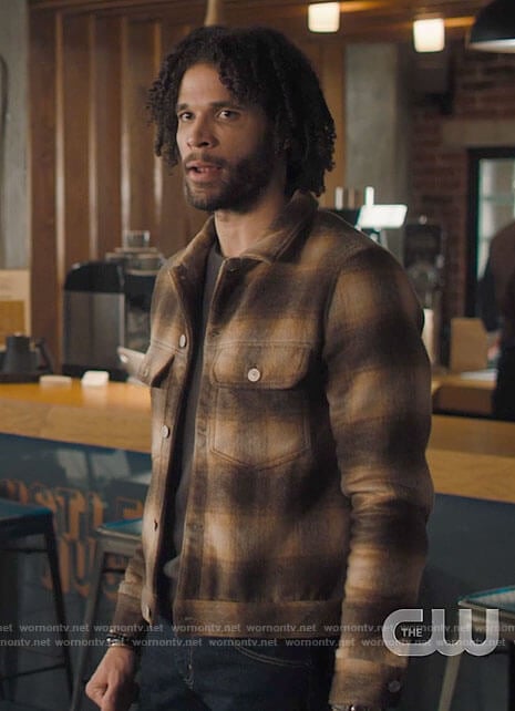 Jordan's plaid jacket on Charmed