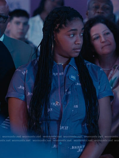 Lisa's Joyrich romper on Bel-Air