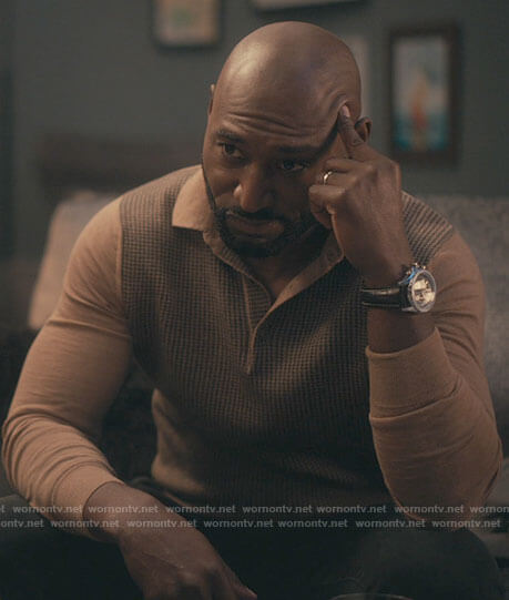 Phil's camel polo sweater on Bel-Air