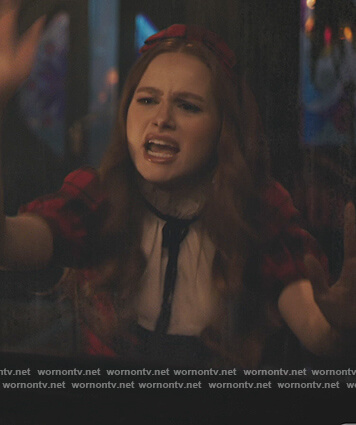 Cheryl's red plaid dress on Riverdale