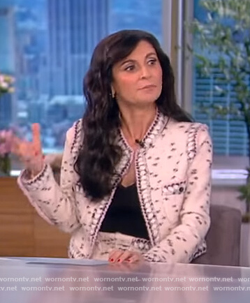 Julia Haart's tweed jacket on The View