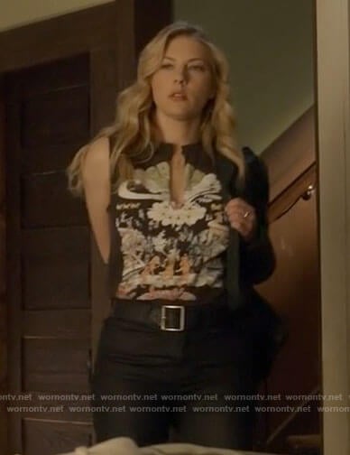 Jenny's Green Day shirt on Big Sky