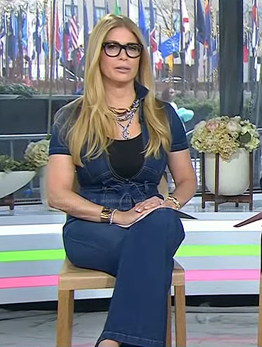 Jill's denim jumpsuit on Today