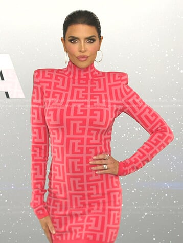 Lisa's cut scene dress on The Real Housewives of Beverly Hills