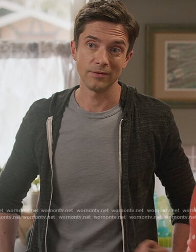 Tom's gray hoodie on Home Economics