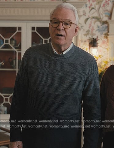 Charles's stripe sweater on Only Murders in the Building