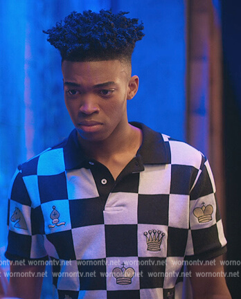 Ben's chess board polo on First Kill