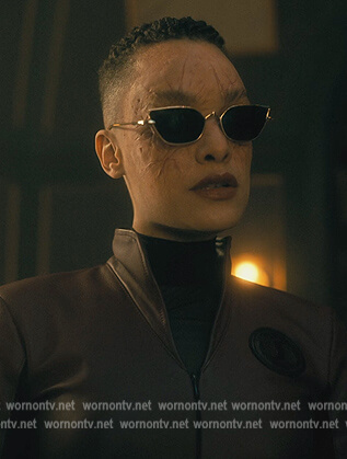 Fei's catseye sunglasses on The Umbrella Academy
