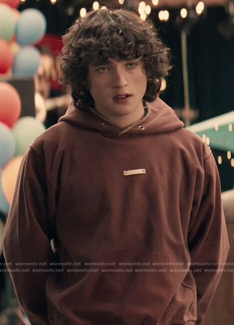 Jordan's red hoodie on Superman and Lois