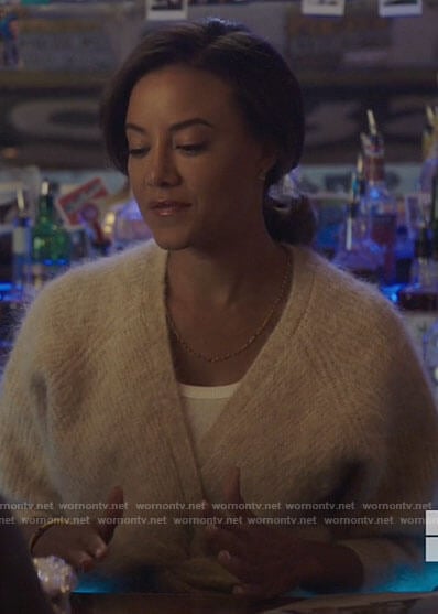 Maria's twist front sweater on Roswell New Mexico