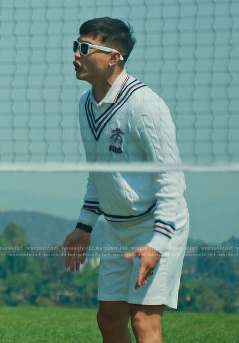 Nicholas's tennis sweater on Loot