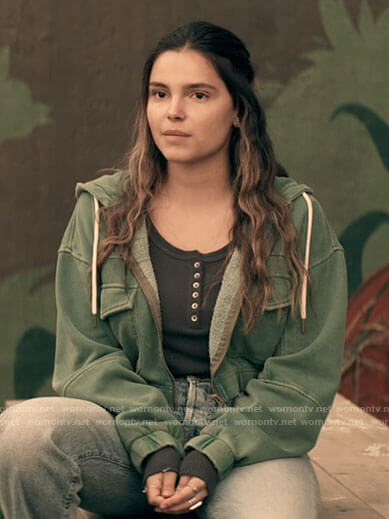 Sarah's green jacket on Superman and Lois