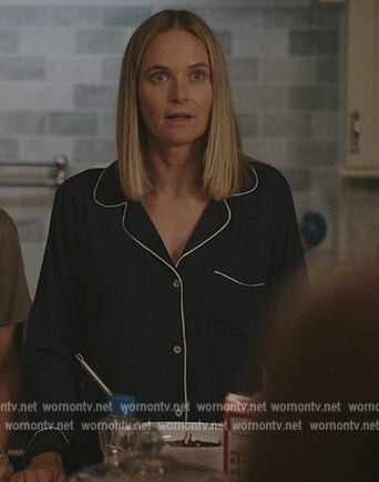 Susannah's navy pajamas on The Summer I Turned Pretty
