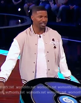 jamie's patch bomber jacket on Beat Shazam