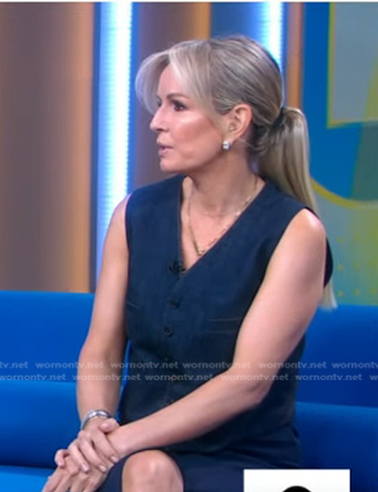 Jennifer's denim vest on Good Morning America