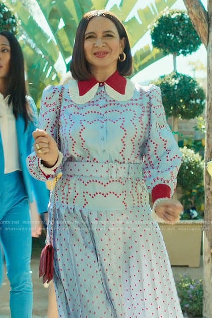 Molly's heart print shirtdress on Loot