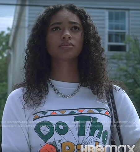 Tabby's Do The Right Thing sweatshirt on Pretty Little Liars Original Sin