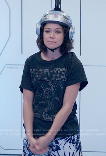 Jen's Led Zeppelin shirt on She-Hulk Attorney at Law