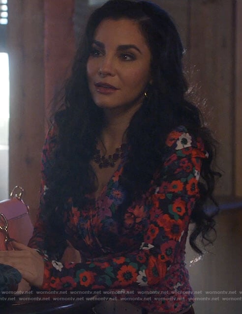 Catt's mixed floral print top on Monarch