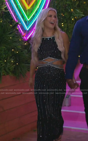 Deb's reunion dress on Love Island USA