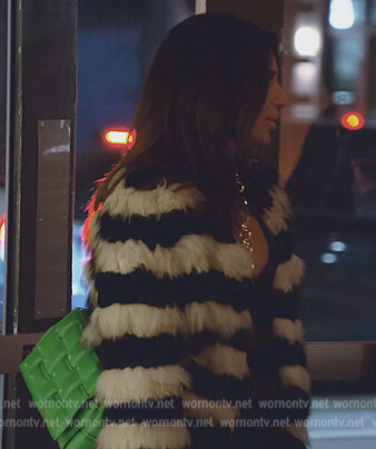 Leva's green padded bag on Southern Charm