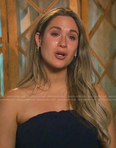 Rachel's earrings on The Bachelorette