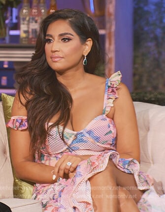 Leva's floral reunion dress on Southern Charm