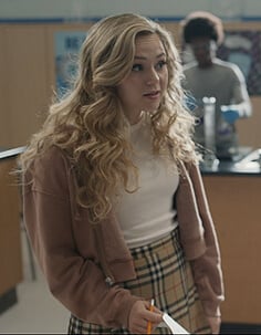 Courtney's cropped hoodie on Stargirl