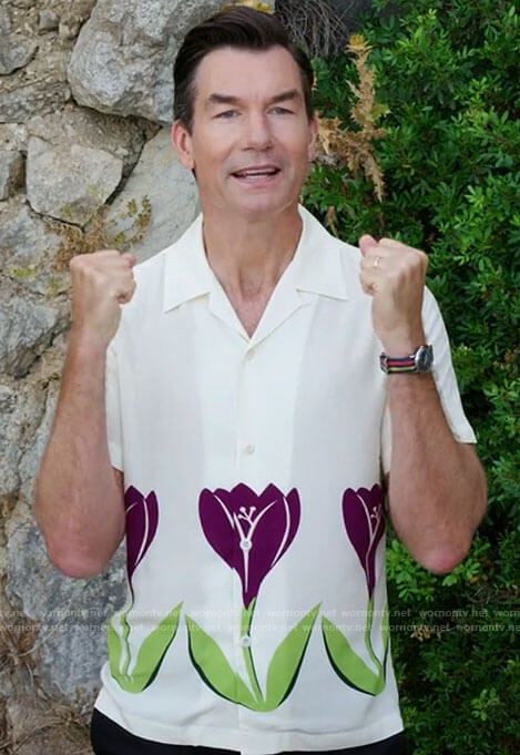 Jerry's tulip print shirt on The Real Love Boat