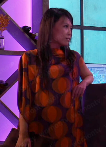 Ms Wu's polka dot dress on General Hospital