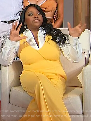 Sherri's yellow jumpsuit on Sherri