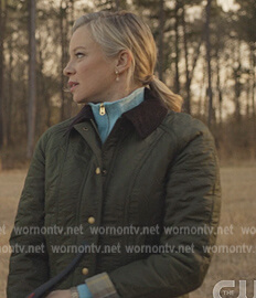 Barbara's green padded jacket on Stargirl