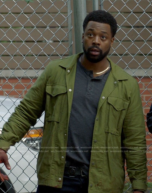 Kevin's green jacket on Chicago PD