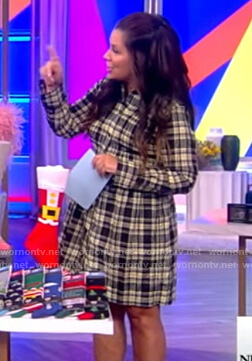 Gretta Monahan's plaid dress on The View