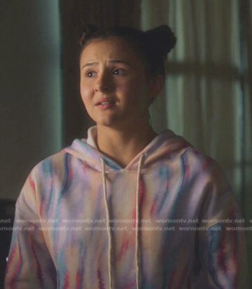 Tie dye Hoodie on 9-1-1