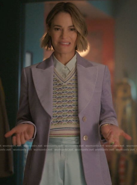 Alice's purple blazer on The L Word Generation Q