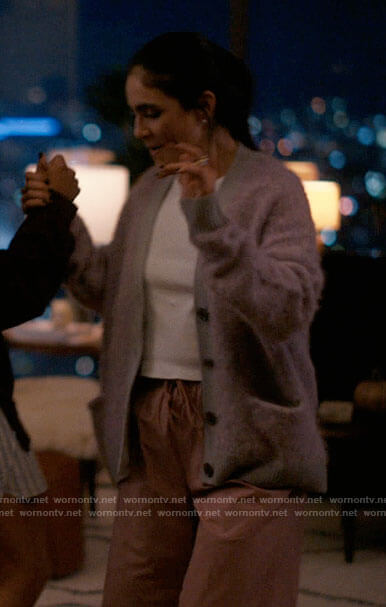Dani's purple cardigan on The L Word Generation Q
