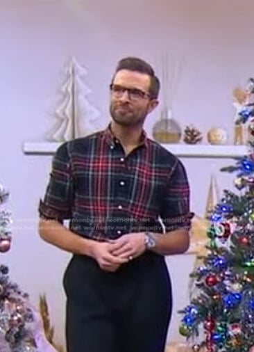 Preston Konrad's plaid shirt on Today
